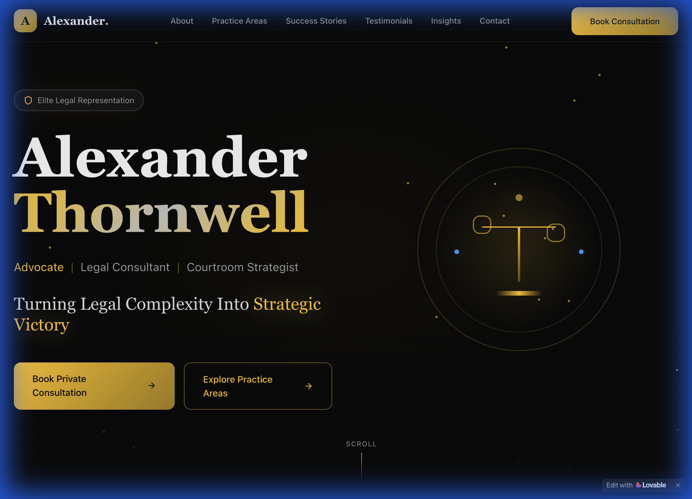 Advocate Portfolio