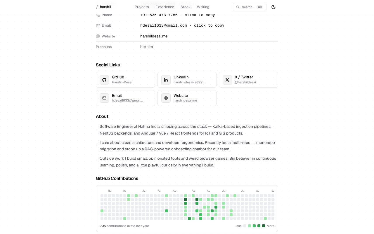 Software Engineer Portfolio